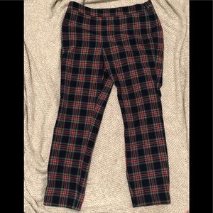 Plaid pants